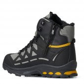Albishoes Erkek Soğuk Geçirmez Kaymaz Taban Suya Dayanıklı Outdoor Trekking Erkek Kışlık Bot - 3