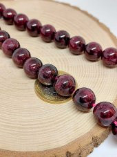Lal (Garnet – Granat ) Taşı Dizi 12mm thumbnail 2