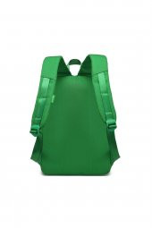 Bagacar Smart Bag 3199 Okul ve Günlük Laptop Bölmeli Sırt Çantası Yeşil - 3