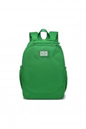 Bagacar Smart Bag 3199 Okul ve Günlük Laptop Bölmeli Sırt Çantası Yeşil - 2