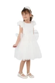 ÇocukyoluKids Kolu Gül Detaylı Abiye Elbise A1111111112004 - 7