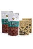 Kahve Dünyası 2li Filtre Kahve Kağıdı (80x2) + 2 adet filtre kahve - 1