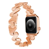 Apple Watch 10 42mm - 38/40/41mm Kordon Metal Strap Kayış 80 2/3/4/5/6/se/7/8/9 - 8