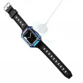 Apple Watch 7 41mm Kordon Kasa Koruyuculu Silikon Kordon 88 - 6