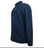 Büyük Beden Fermuarlı Polar Sweatshirt Gri - 8