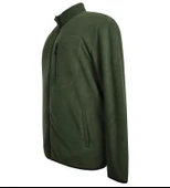 Büyük Beden Fermuarlı Polar Sweatshirt Gri - 7