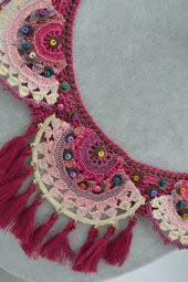 STONEAGE ÖZEL TASARIM ÖRME KOLYE thumbnail 2