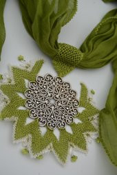 STONEAGE İĞNE OYASI TASARIM KOLYE thumbnail 2