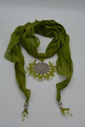 STONEAGE İĞNE OYASI TASARIM KOLYE thumbnail 3