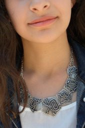 STONEAGE Bohem Bayan Kolye thumbnail 3