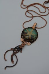 STONEAGE GERÇEK DENİZYILDIZI ÖZEL TASARIM KOLYE thumbnail 3