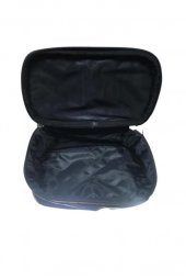 OLAY Makyaj Çantası Kahve Fermuarlı 22x14x8 cm - 38 - 2