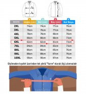 Erkek Büyük Beden Kapşonlu Sweatshirt 3 İplik Siyah - 5