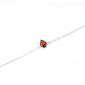 925 Ayar Gümüş Smoky Quartz Taşlı Bileklik thumbnail 3