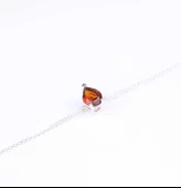 925 Ayar Gümüş Smoky Quartz Taşlı Bileklik thumbnail 1