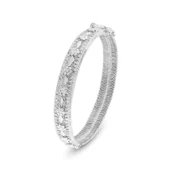 925 Ayar Gümüş Elişi Telkari Bilezik thumbnail 3