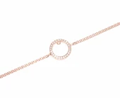 925 Ayar Gümüş Halka Modeli Zincir Bileklik thumbnail 1