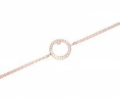 925 Ayar Gümüş Halka Modeli Zincir Bileklik thumbnail 2