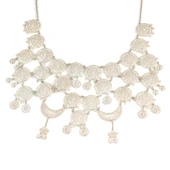 925 Ayar Gümüş Ay Modeli Telkari Kolye thumbnail 2