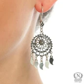 925 Ayar Gümüş Kubbe Modeli Telkari Küpe thumbnail 1