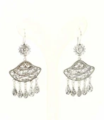 925 Ayar Gümüş Döküm Telkari Küpe thumbnail 2