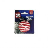 Playfull Hasır Top Kedi Oyuncağı 4 Cm - 1