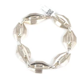 Nusrettaki 925 Ayar Gümüş Mekik Model Bileklik thumbnail 1