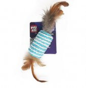 Playfull Hasır Tüylü Top Kedi Oyuncağı 4 Cm - 1