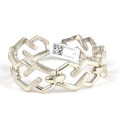 925 Ayar Gümüş Zikzak Bileklik thumbnail 1