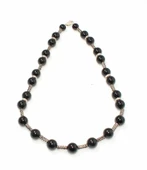 925 Ayar Gümüş Onix Taşlı Kolye thumbnail 5