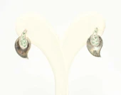 925 Ayar Gümüş Yapraklı Küpe thumbnail 2