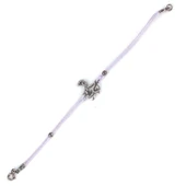 Kalpli Dansçı Kız Modeli Mor İpli Bileklik thumbnail 3