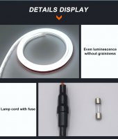 Kaput altı kayar gündüz ledi kayar sinyalli ışık ayarlı 1.50cm kesilebilir / LAAM440 - 2