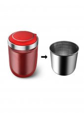 Işıklı küllük otomatik açmalı kırmızı / ICKU53 thumbnail 2