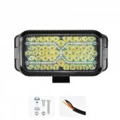 24 cm kayar sinyalli sis lambası adet 12-80v beyaz-amber / LASS330 thumbnail 3