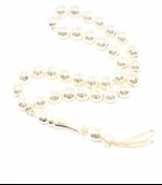 925 Ayar Gümüş 0,8 cm Toplardan Tesbih thumbnail 2