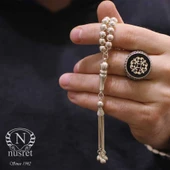 925 Gümüş Top Tesbih thumbnail 4