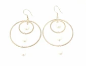 925 Ayar Gümüş Çift Halka Küpe thumbnail 8