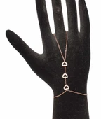 925 Ayar Rose Gümüş Kalp Modeli Şahmeran thumbnail 1