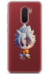 Xiaomi Pocophone F1 Kılıf Seri Others 13 Goku Clear Case Kapak - 1