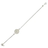 925 Ayar Gümüş Paralı Bileklik thumbnail 2