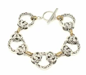 925 Ayar Gümüş Antik Bizans Bileklik thumbnail 4