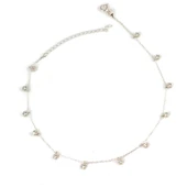 925 Ayar Gümüş Taşlı Halhal thumbnail 1