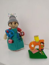 Terzi Nine Bebek Amigurumi Organik Oyuncak - 1