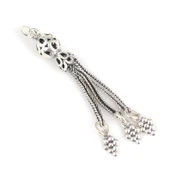 925 ayar Gümüş 3\'lü Üzüm Salkımı Püskül thumbnail 1