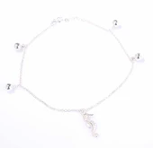 925 Ayar Gümüş Deniz Atı Halhal thumbnail 2