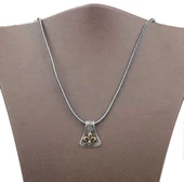 925 Ayar Gümüş ve Bronz Osmanlı Motifli Erkek Kolye Ucu thumbnail 4