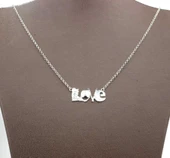 925 Ayar Gümüş Kayak Aşıklarına Özel Kolye thumbnail 2