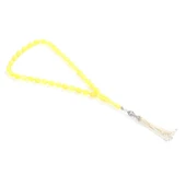 925 Ayar Gümüş Sıkma Kehribar Tesbih thumbnail 1