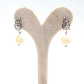 925 Ayar Gümüş Aytaşı Taşlı Küpe thumbnail 3